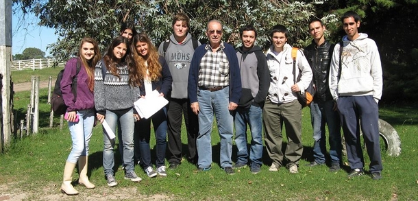 Ingresantes viajaron al campo