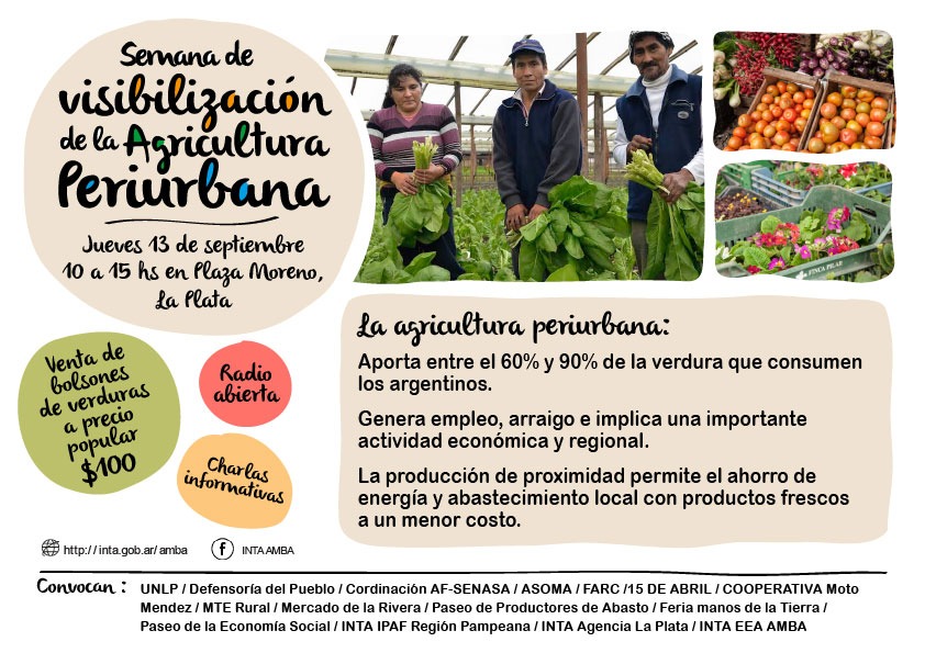 Semana de la visibilización de la Agricultura Periurbana