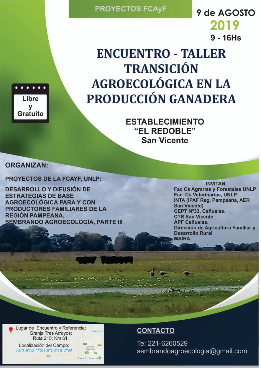 Encuentro-Taller Transición agroecológica en la producción ganadera