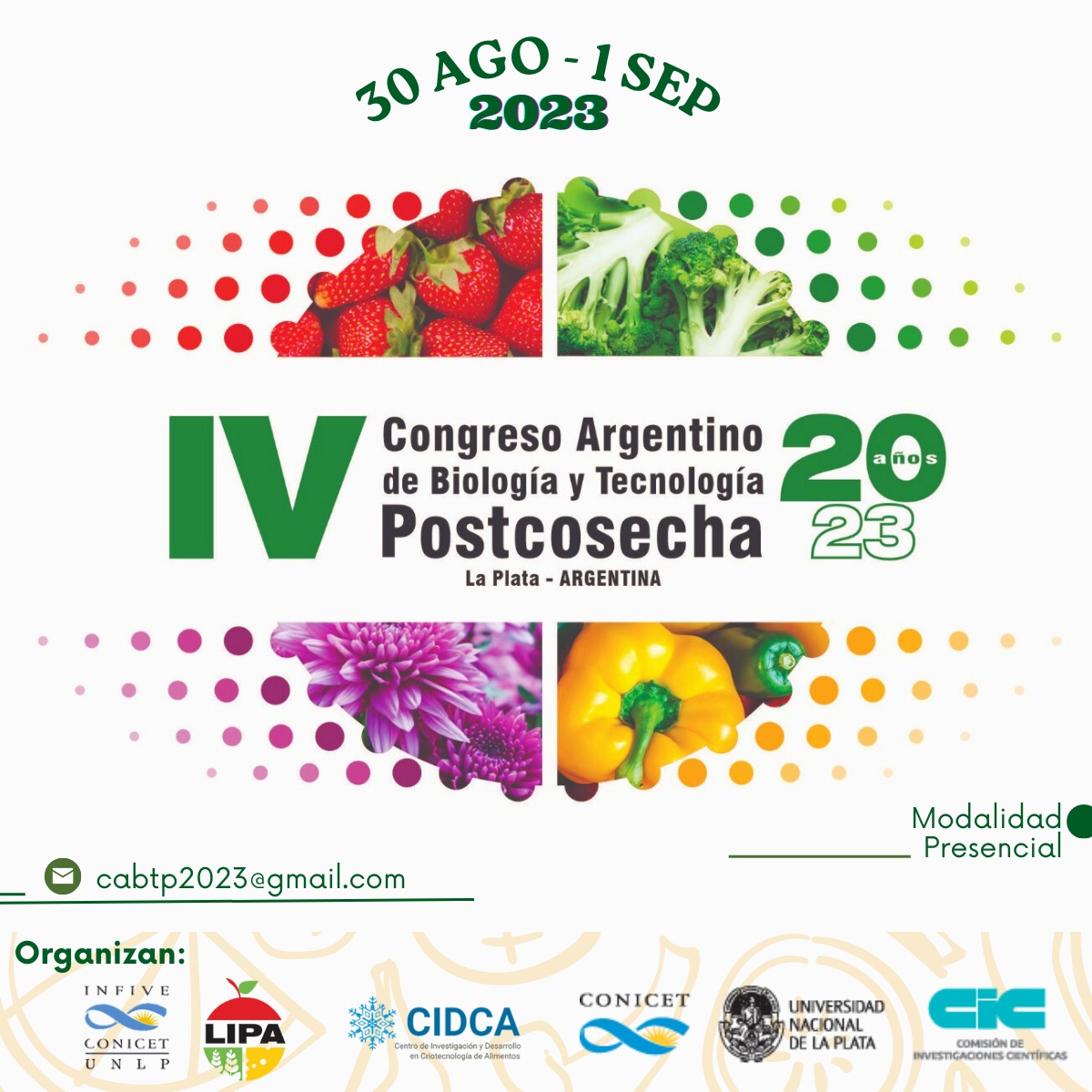 IV Congreso Argentino de Biología y Tecnología Postcosecha