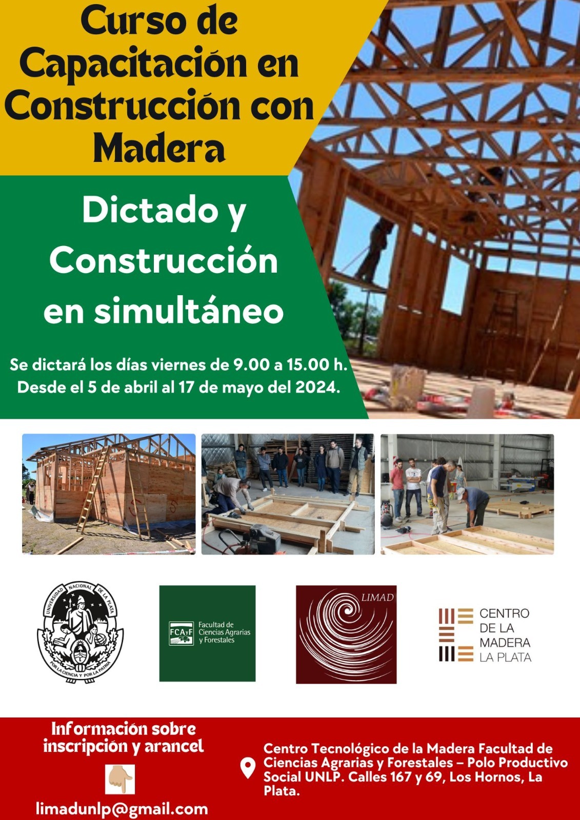 Curso optativo en Construcción con madera