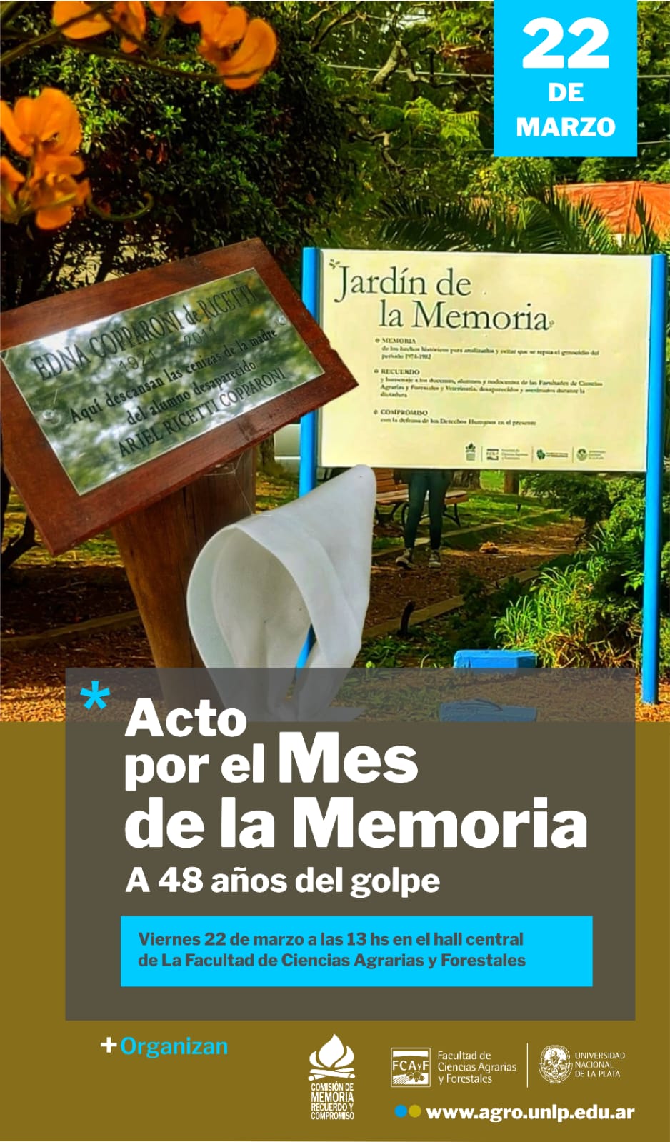 Acto por el mes de la Memoria